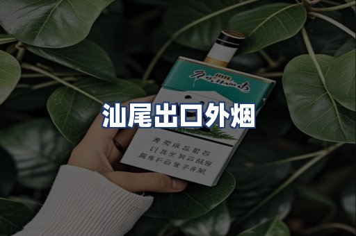 汕尾出口外烟